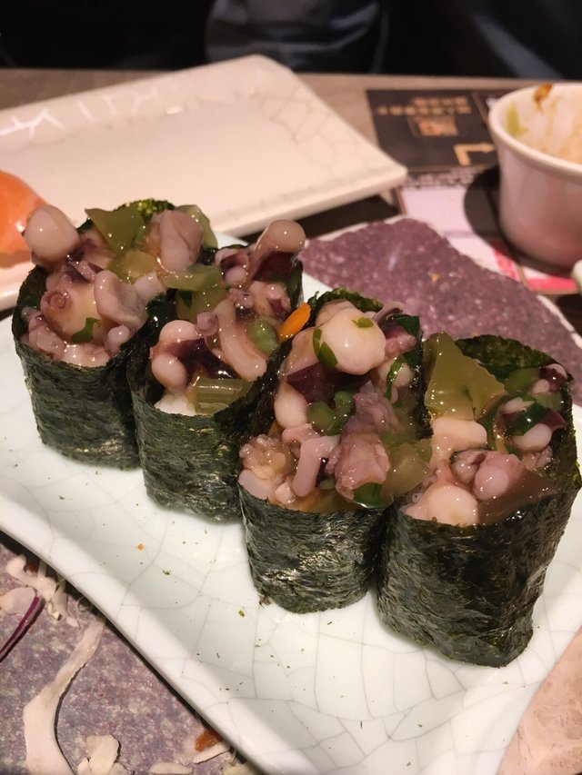 芥辣八爪魚