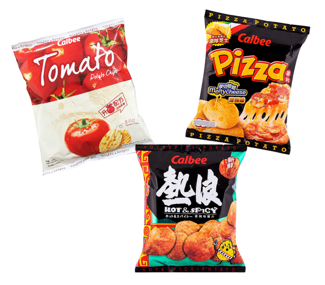 卡樂B熱浪+芝士PIZZA+蕃茄三重奏 55g X1
