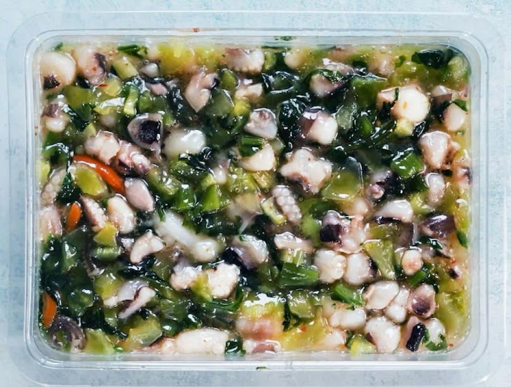 芥辣八爪魚