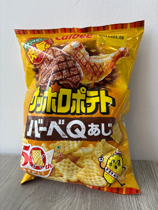 Calbee Sapporo Potato Barbe Q Flavor 72g