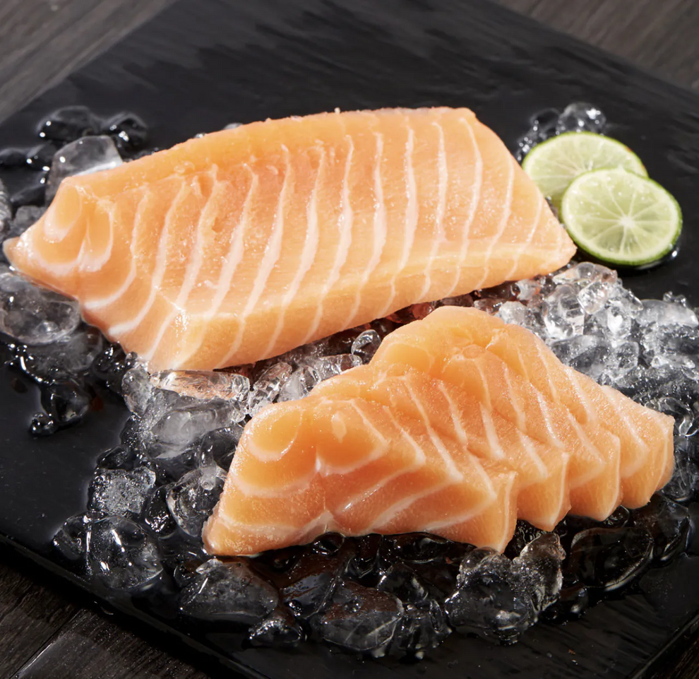 Sashimi Grade Salmon Saku 1KG – Ohana Foods