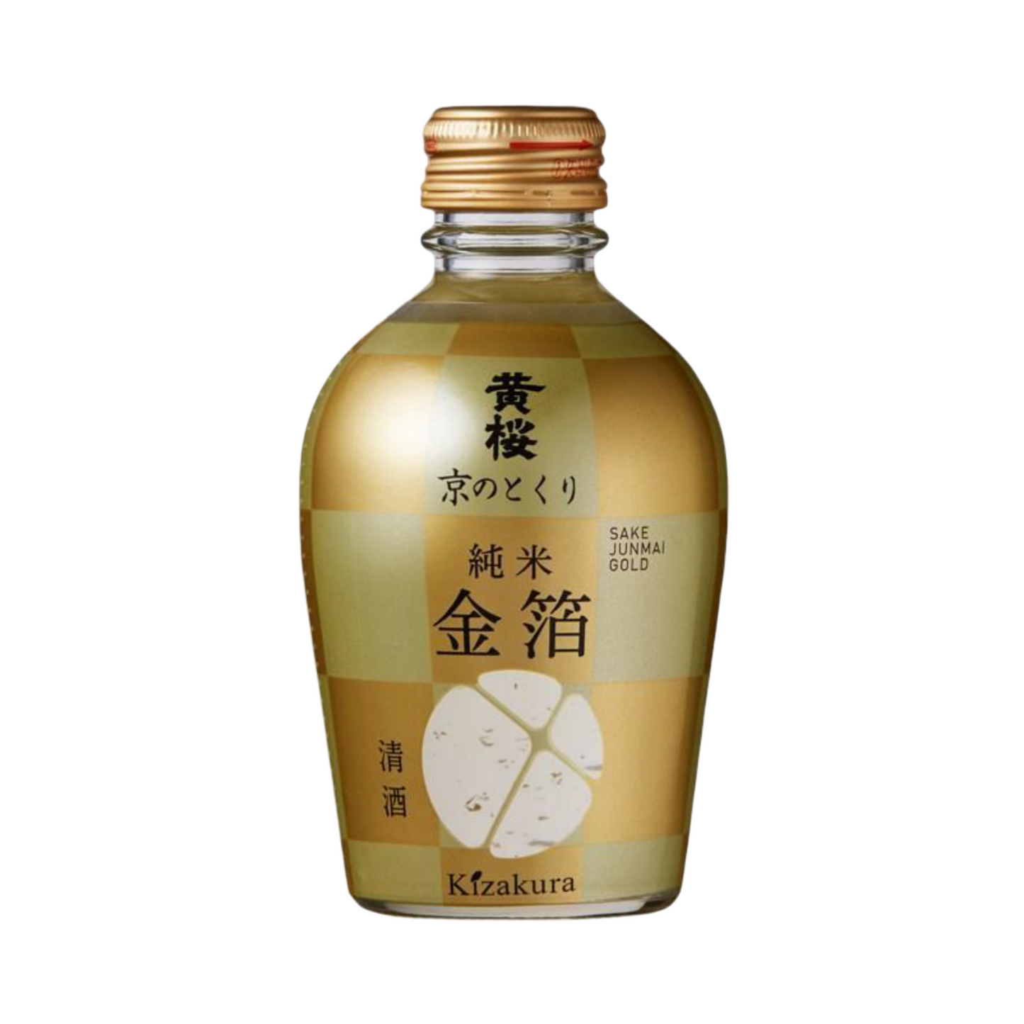 Junmai Sake with Gold Foil 180ml