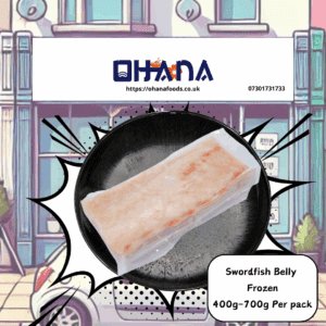 Swordfish Belly Frozen